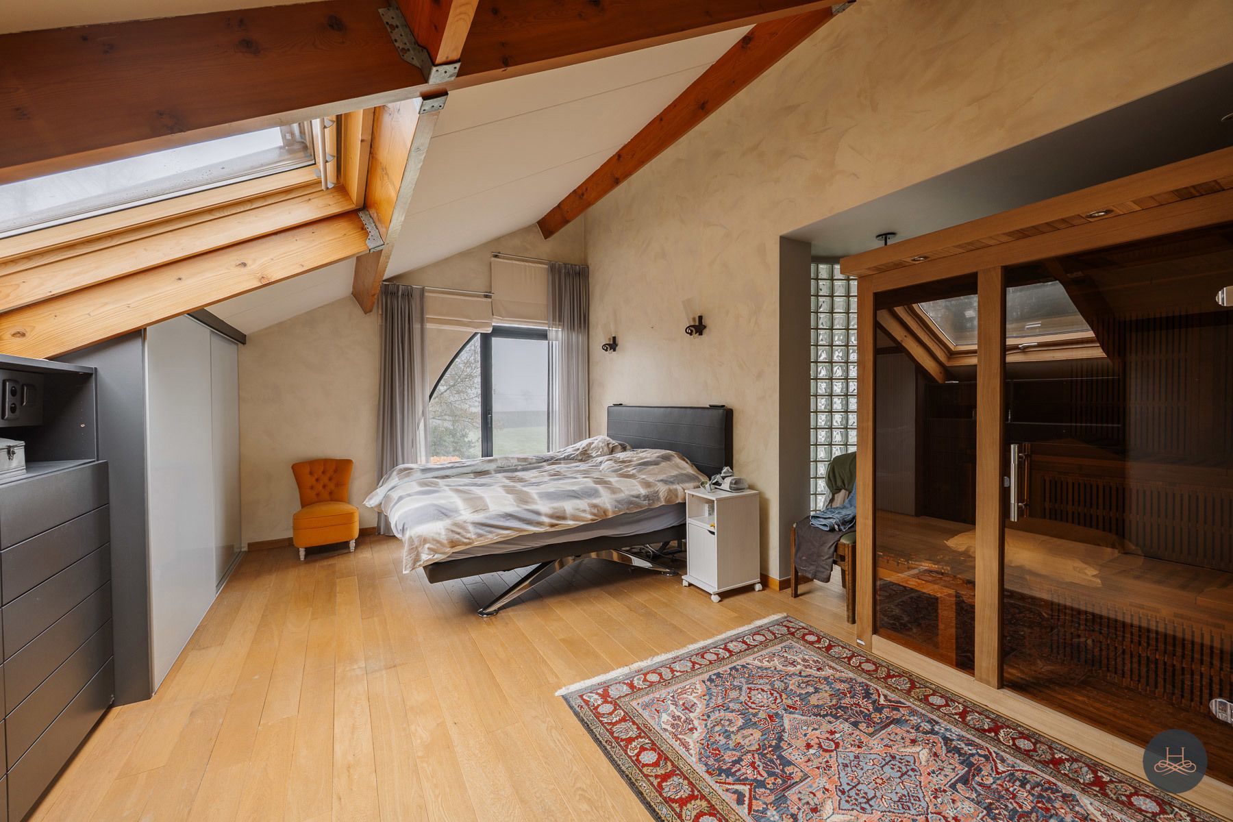 Moderne woning met panoramisch uitzicht op weilanden te Rijmenam foto 17