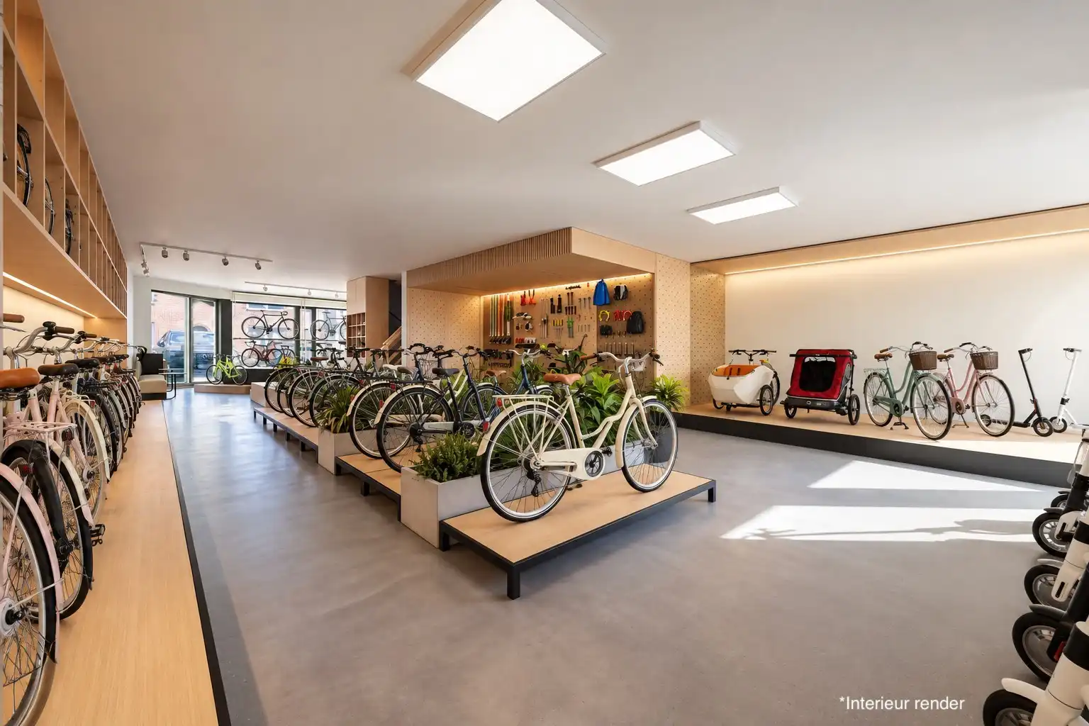 Commerciële gelijkvloerse ruimte met flexibele bovenverdieping voor kantoor of opslag foto 6