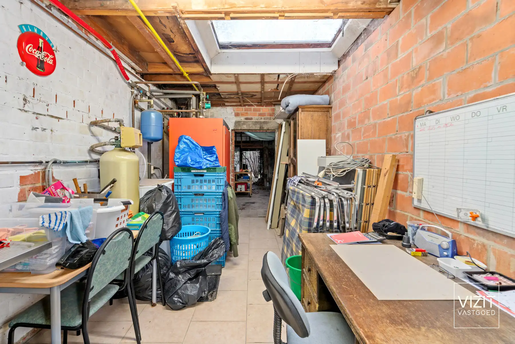 Handelsgelijkvloers met casco duplex woonruimte – centrum Erembodegem foto 12