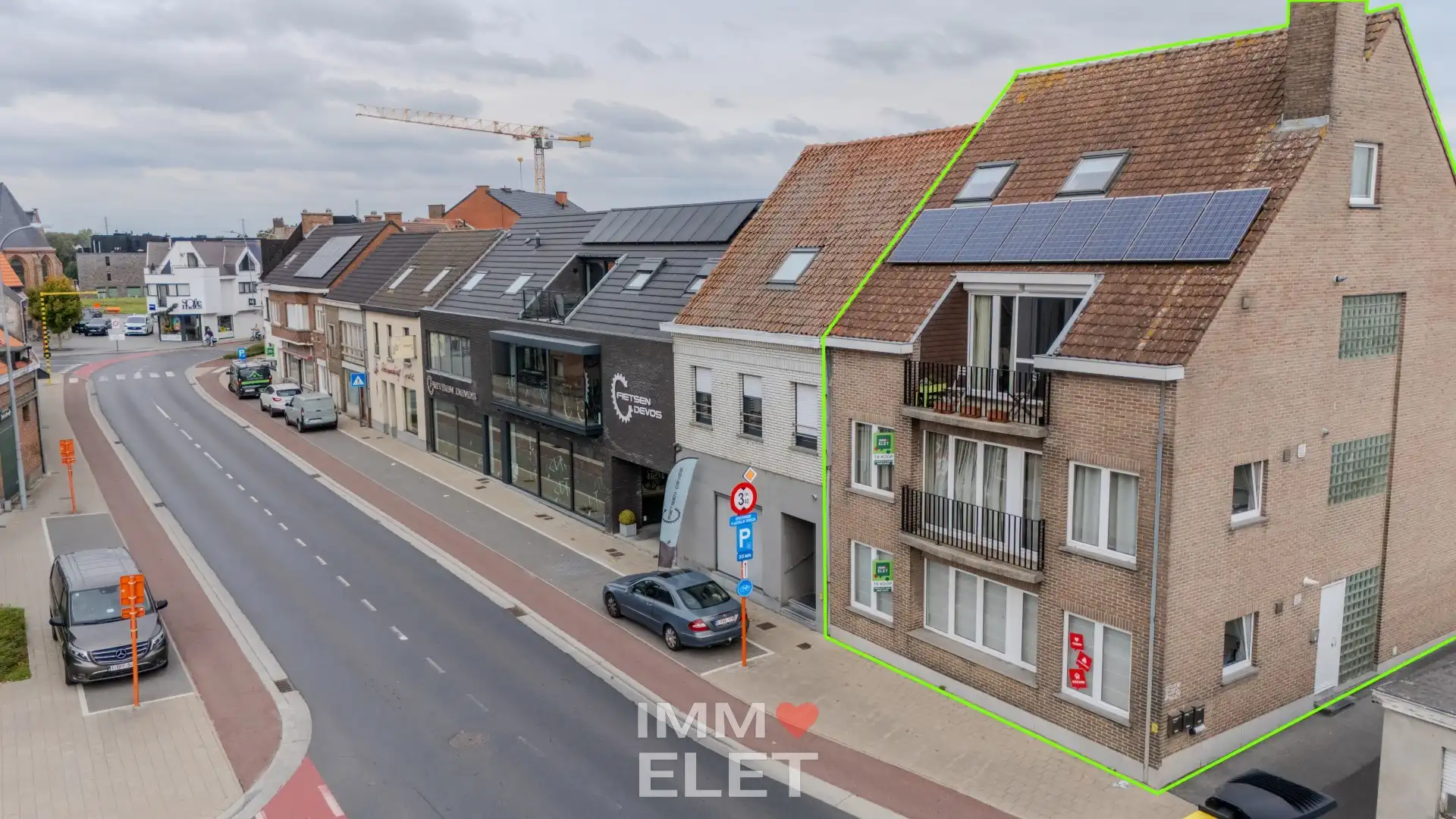 Appartement te huur Posterijstraat 19/2 - 8793 Sint-Eloois-Vijve