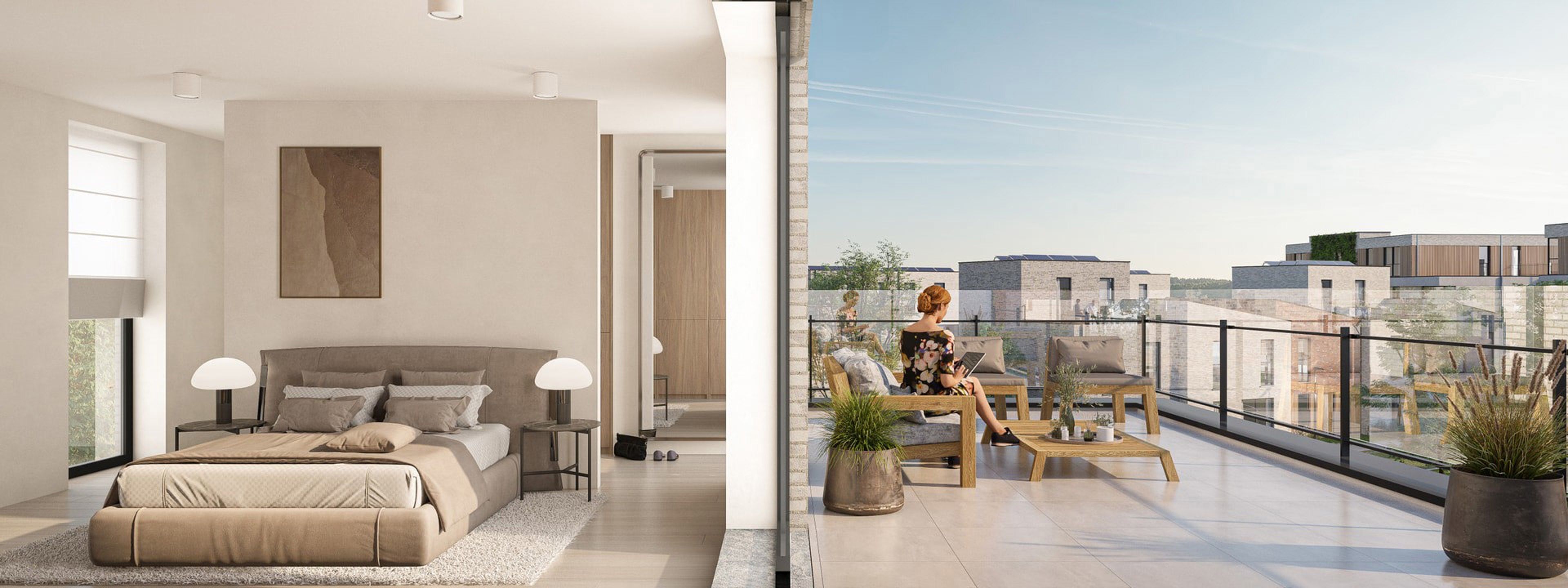 BEN woningen met 3/4 slpks en tuinen met bijgebouw  foto 5