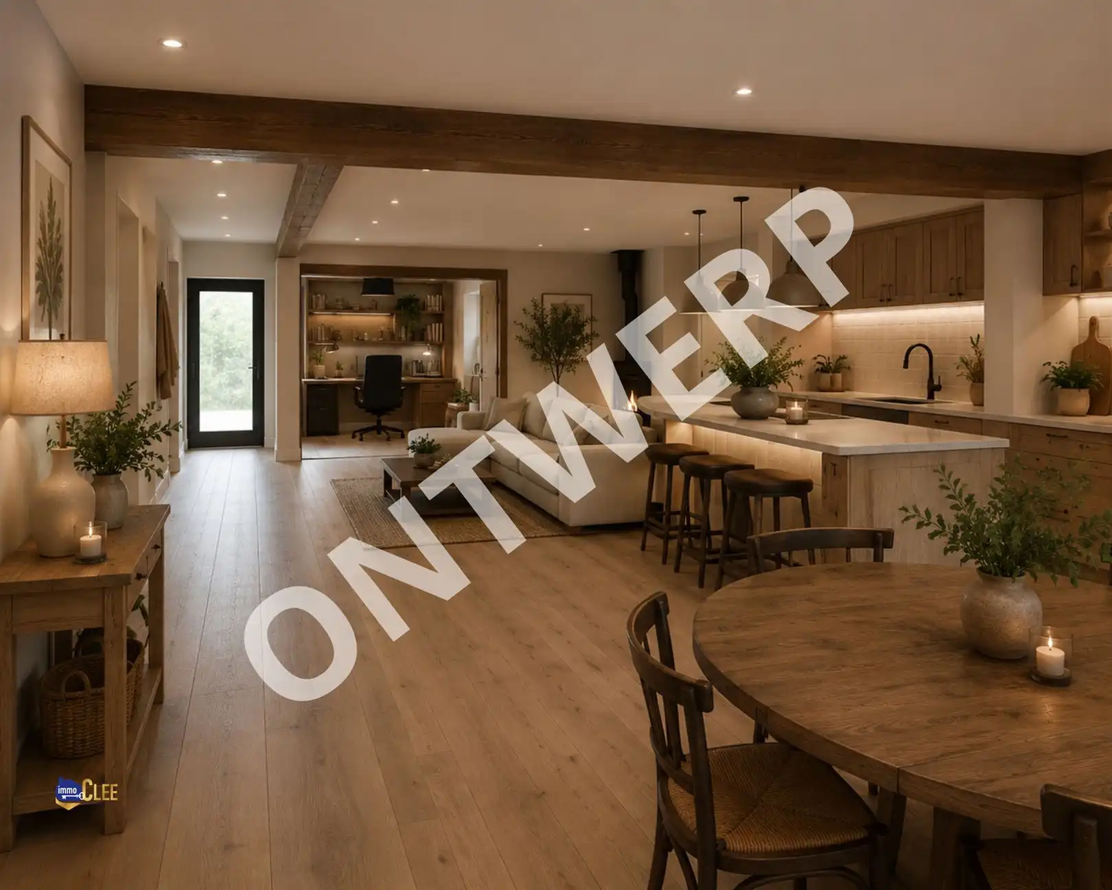 Karaktervol pand: horeca-uitbating of ruime woning foto 8