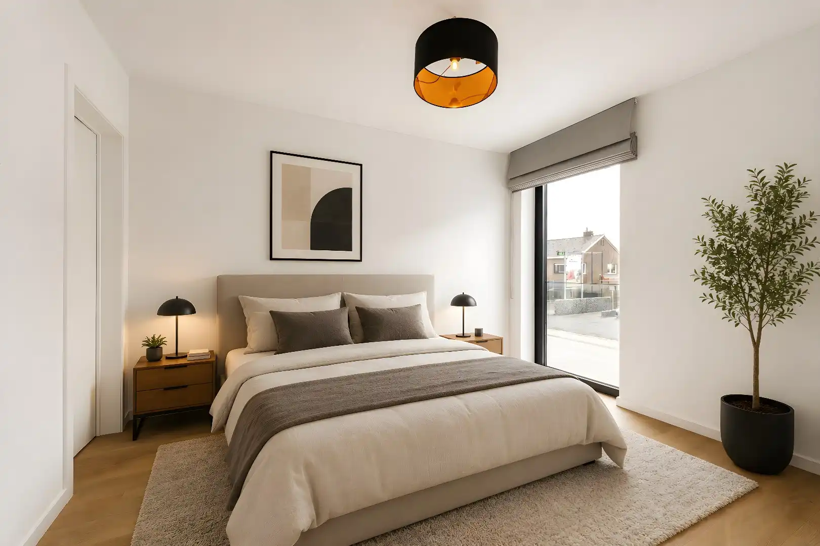 Instapklaar, energiezuinig appartement (2019) met terras in Beveren-Leie foto 9
