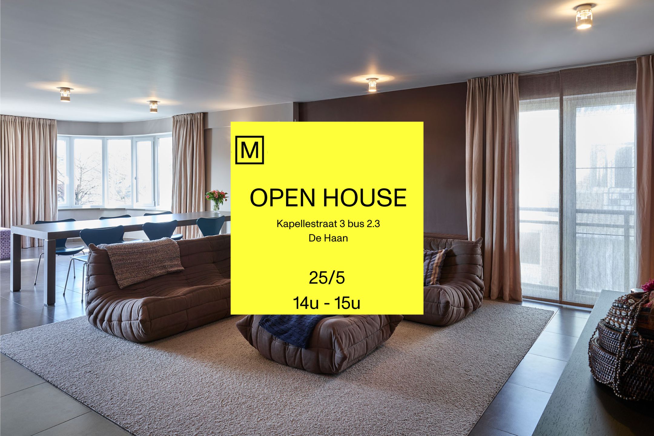OPEN HOUSE 25/5 - Royaal drie slaapkamer appartement met ZW terras foto {{pictureIndex}}