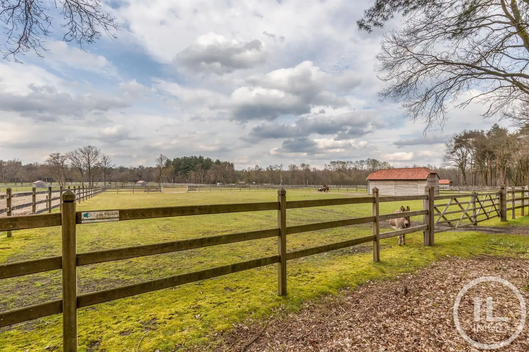 Schitterend domein van 7,7 ha met prachtige villa, zwembad, guesthouse, ruime schuur en uitgebreide paardenfaciliteiten. foto 48