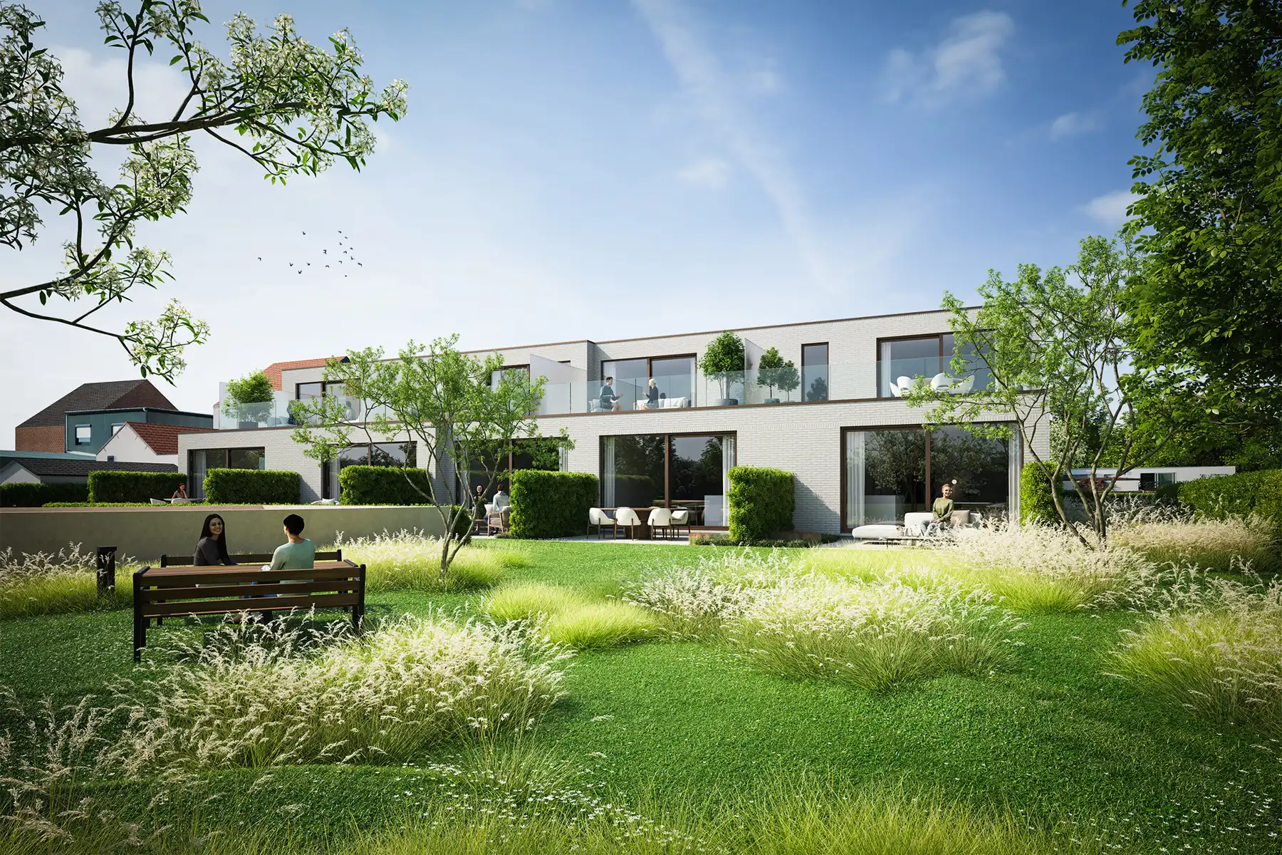 Residentie Huyse Dunant foto {{pictureIndex}}