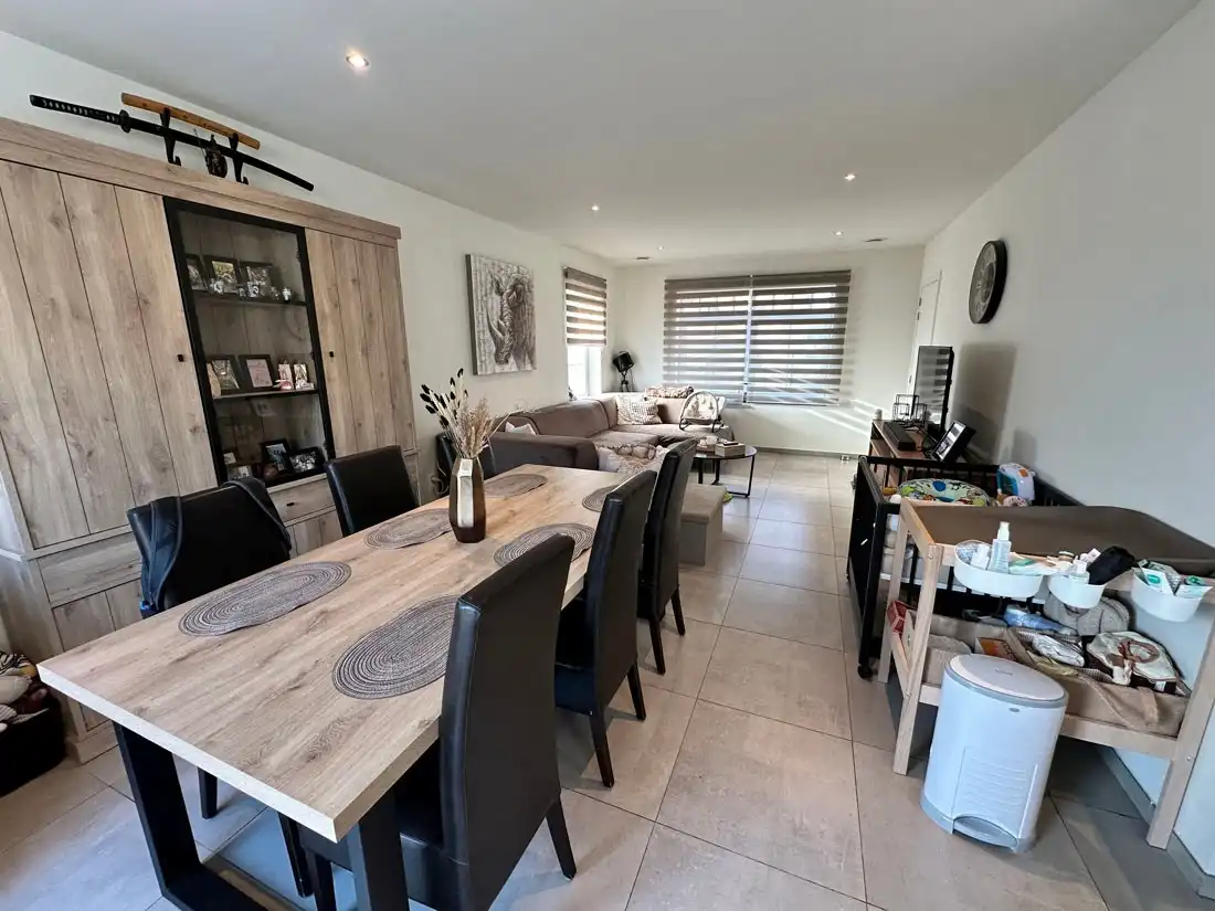 Bijna energieneutrale halfopen bebouwing te Zoutleeuw NIET ONDER BTW-STELSEL verkocht foto 7