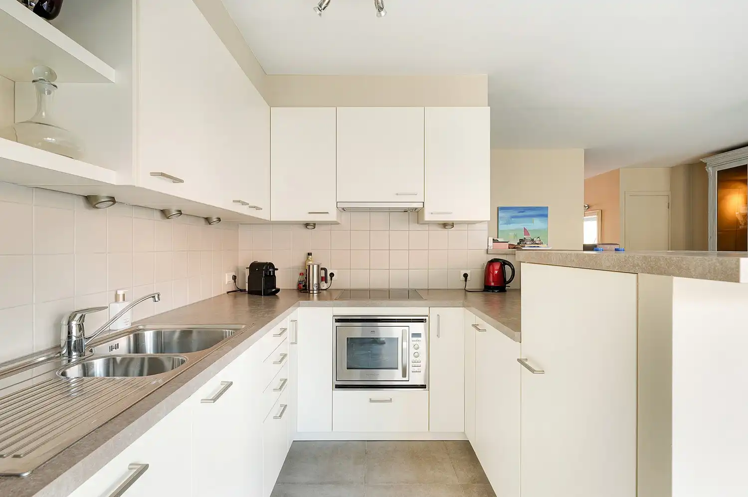 Zonnige duplex met 2 terrassen en zijdelings zeezicht foto 8