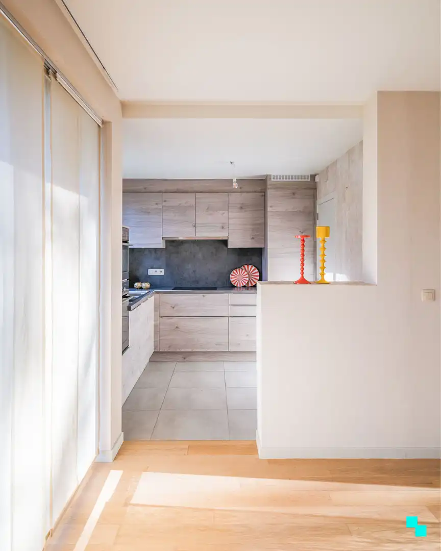 Stijlvol gelijkvloers appartement in zeer groene omgeving foto 13