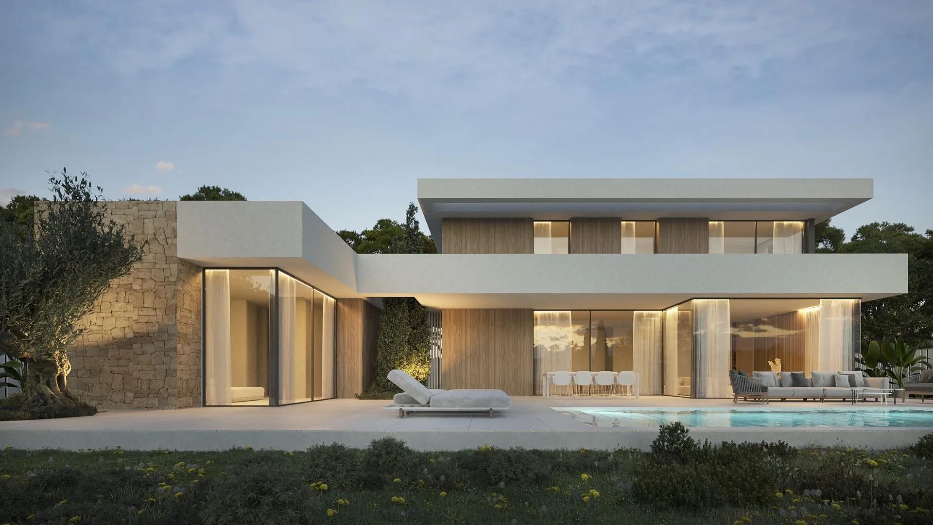 Exclusieve nieuwbouwvilla in Moraira – modern design en luxe levensstijl op slechts minuten van de Middellandse Zee foto 6