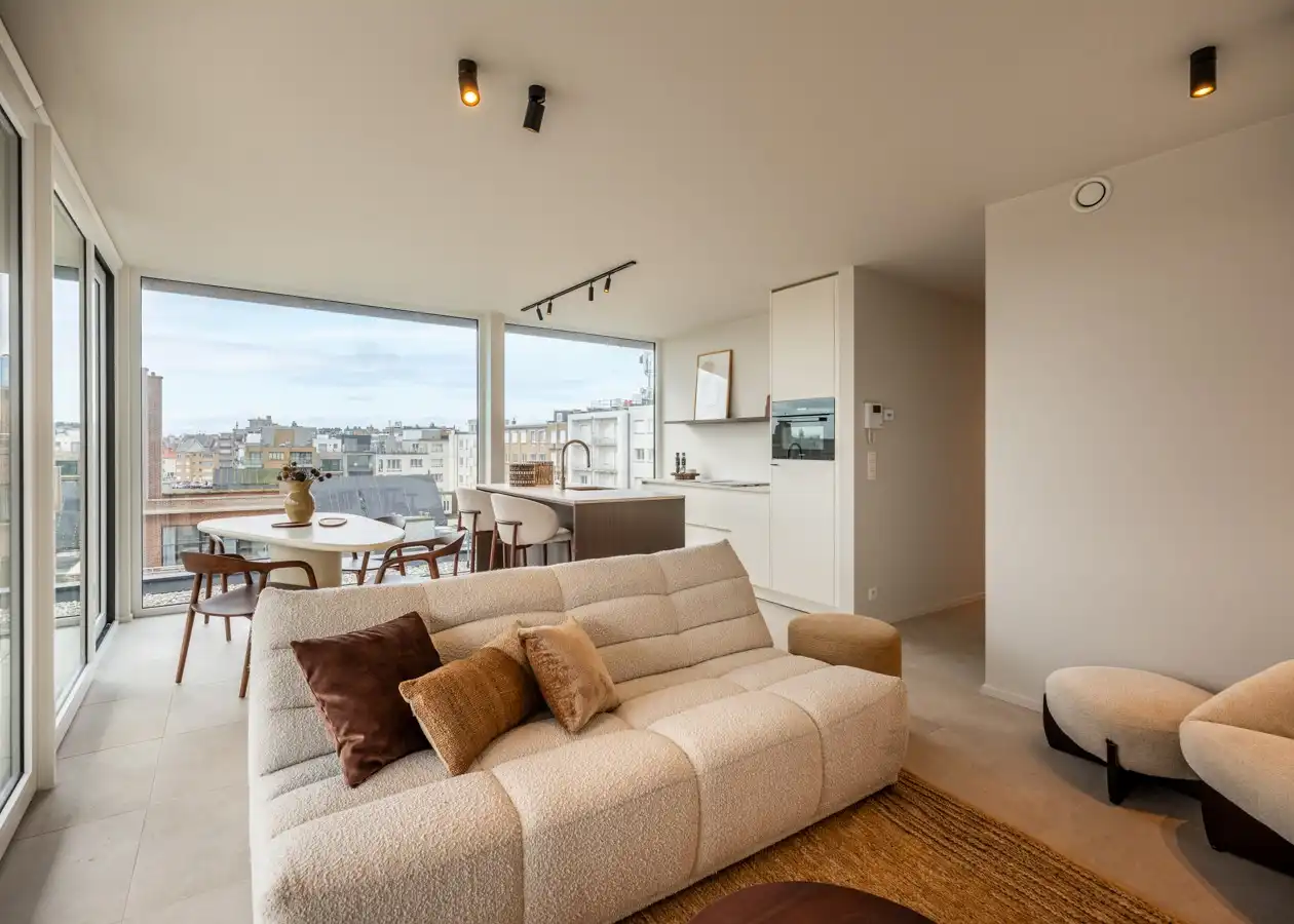 PRACHTIGE NIEUWBOUWPENTHOUSE OP 50m VAN HET STRAND foto 3