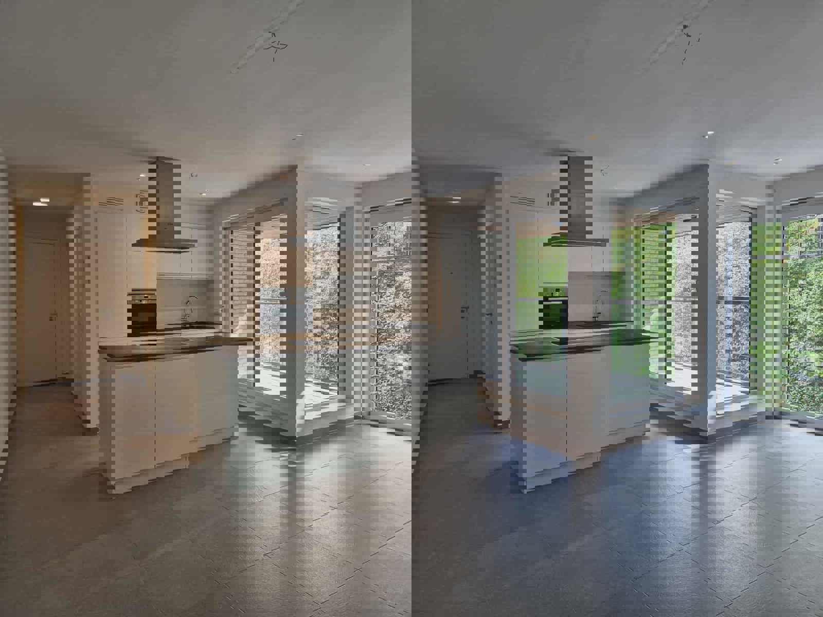 Eenslaapkamerappartement met garage en terras foto 4