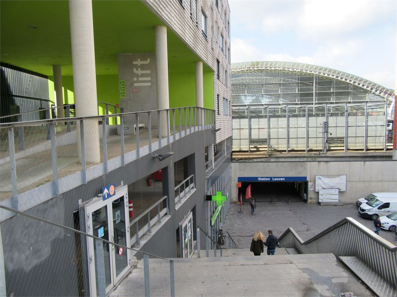 Ondergrondse parking te huur aan station Leuven foto 5