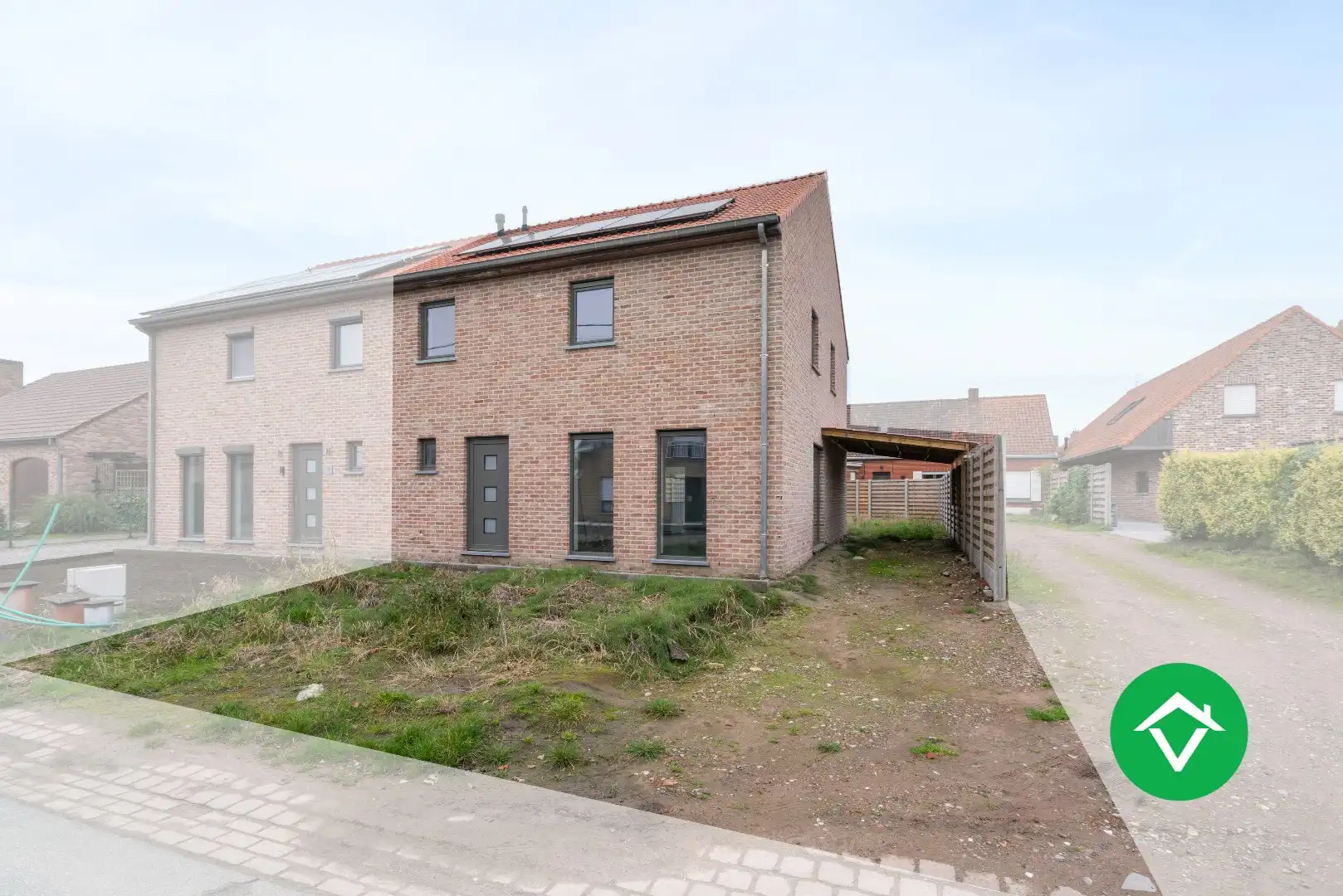 Nieuwbouwwoning met drie slaapkamers te koop in Kortemark foto {{pictureIndex}}