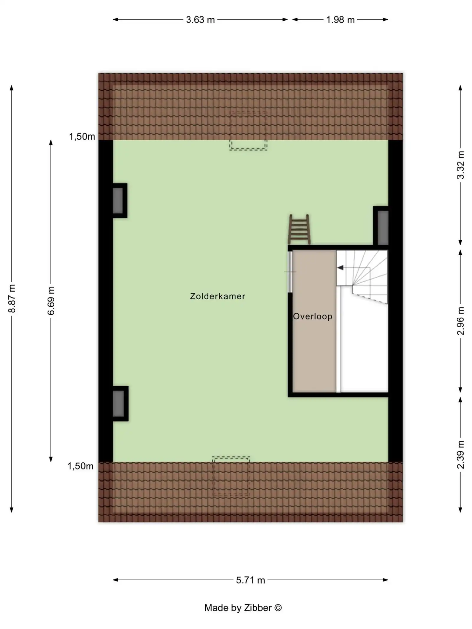 Ruime 2-gevelwoning met tuin en mogelijks 4 slaapkamers foto 22