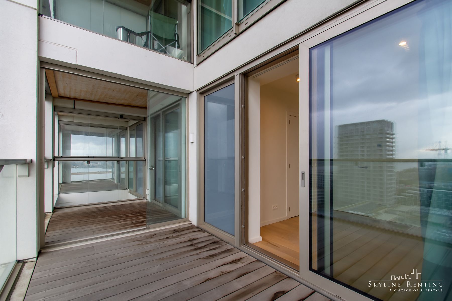 Lichtrijk 2 slpk app. met groot terras en zicht op park foto 6