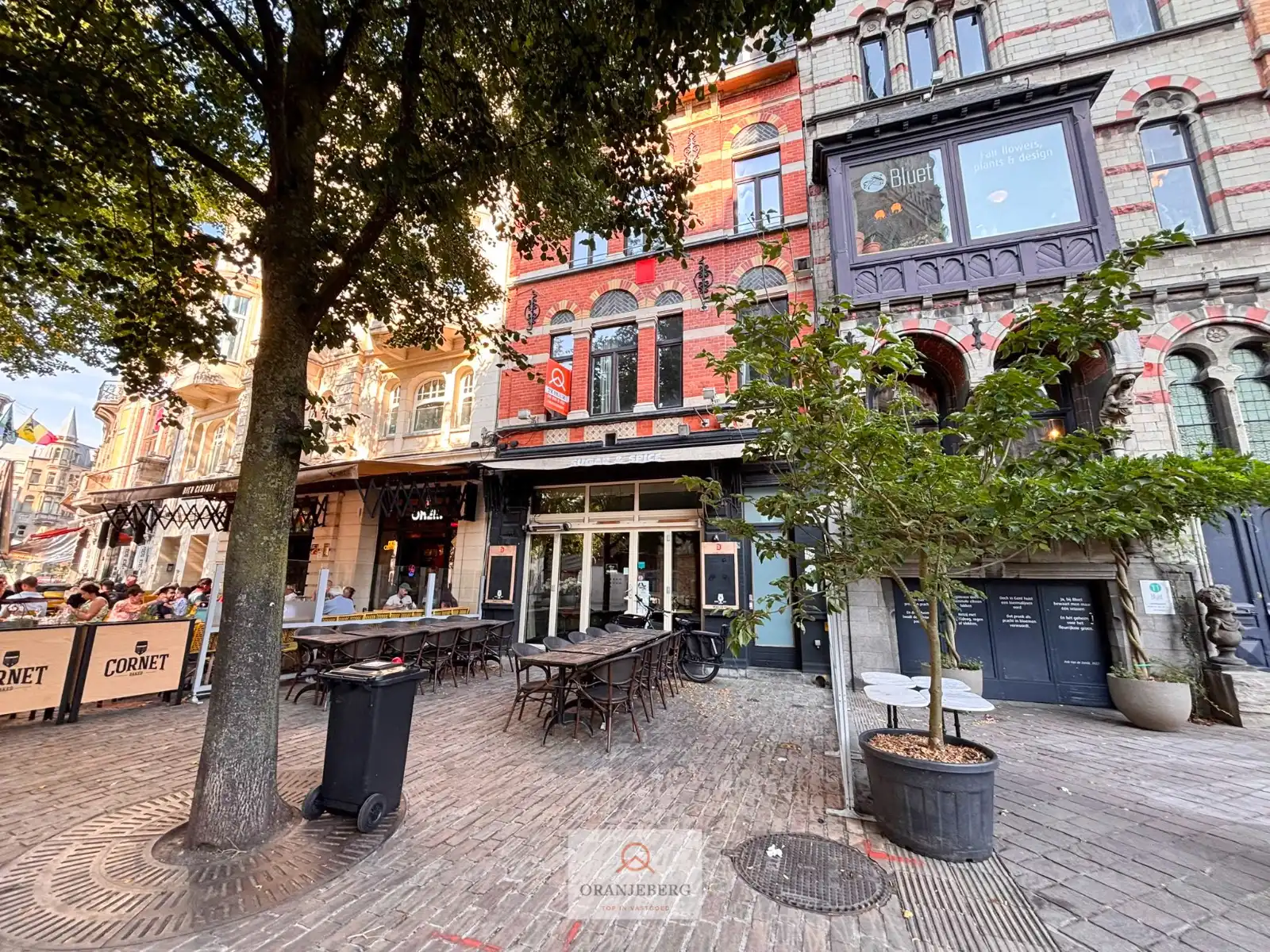 Uniek gelegen appartement in hartje Gent op het Sint-Baafsplein foto 2