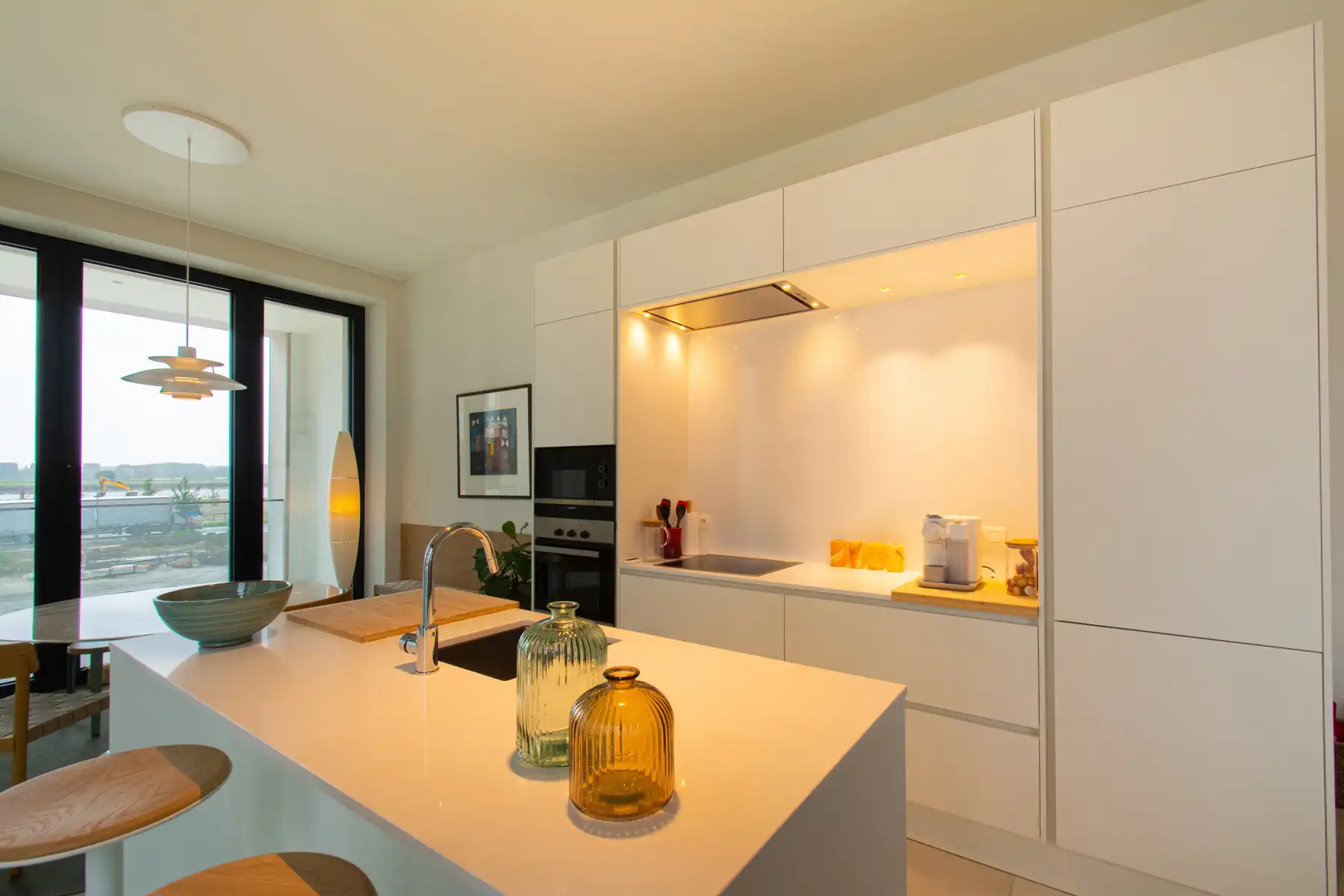 Mooi gemeubeld 3k appartement met prachtig zicht op Schelde foto 10