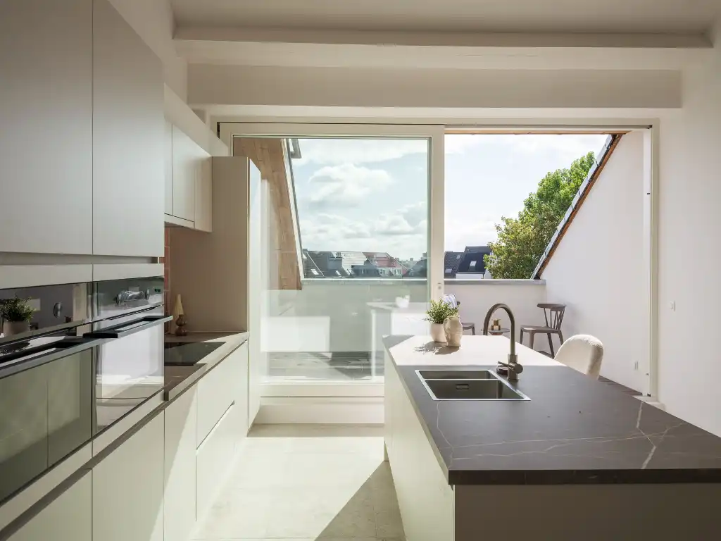 Duplex penthouse appartement (EPC A) met 3 slaapkamers en 2 terrassen foto 10
