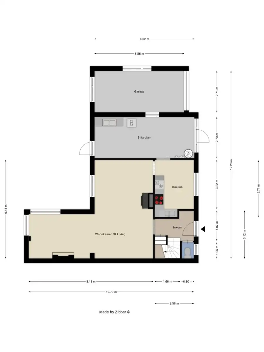 Ruime halfopen woning te koop in Gullegem foto 25