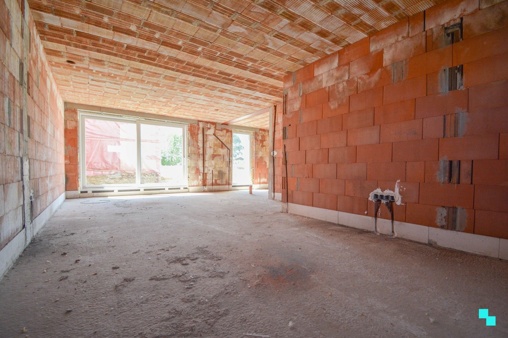Gesloten nieuwbouwwoning met carport te Sleihage foto 13