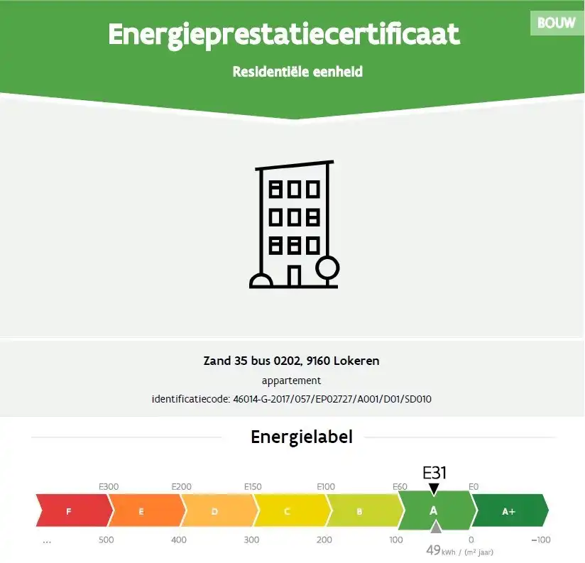 Energiezuinig nieuwbouwappartement met twee slaapkamers in Lokeren foto 16