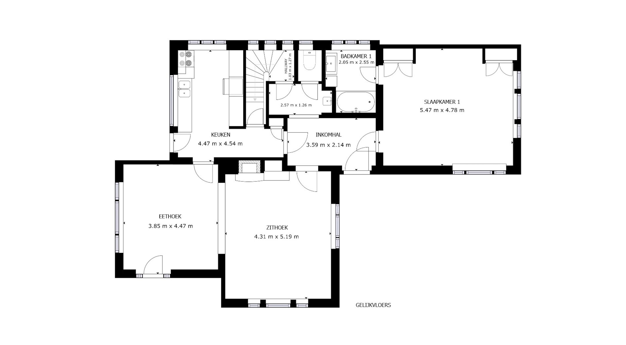 Ruime woning met prachtige tuin in het mooie Schellebelle! foto 23