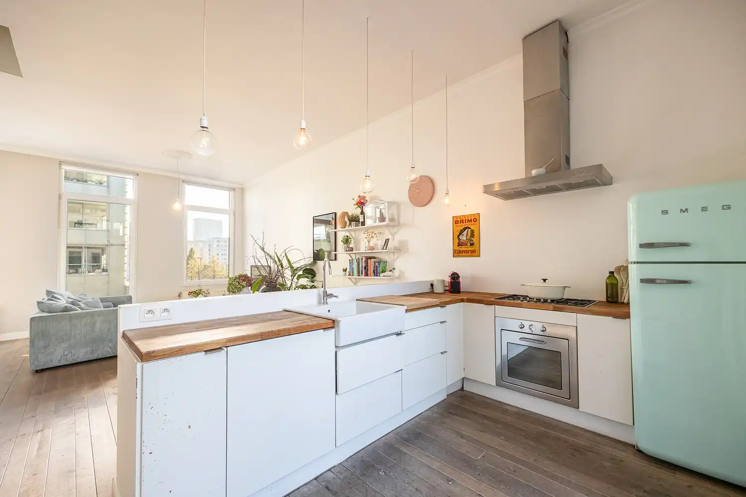 Royale en karaktervolle duplex van 148 m², 3 slpks, terras en zicht op het Kattendijkdok op ‘t Eilandje foto 11