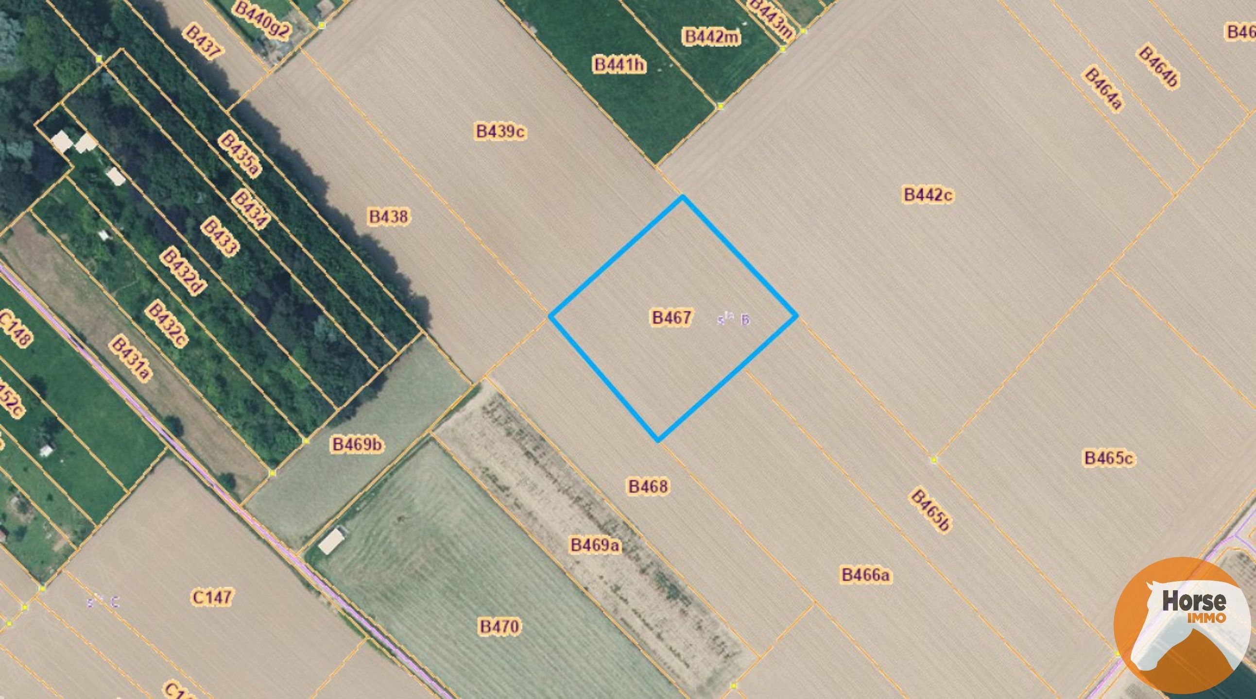 OORDEGEM– Perceel landbouwgrond van 34a 10ca foto {{pictureIndex}}