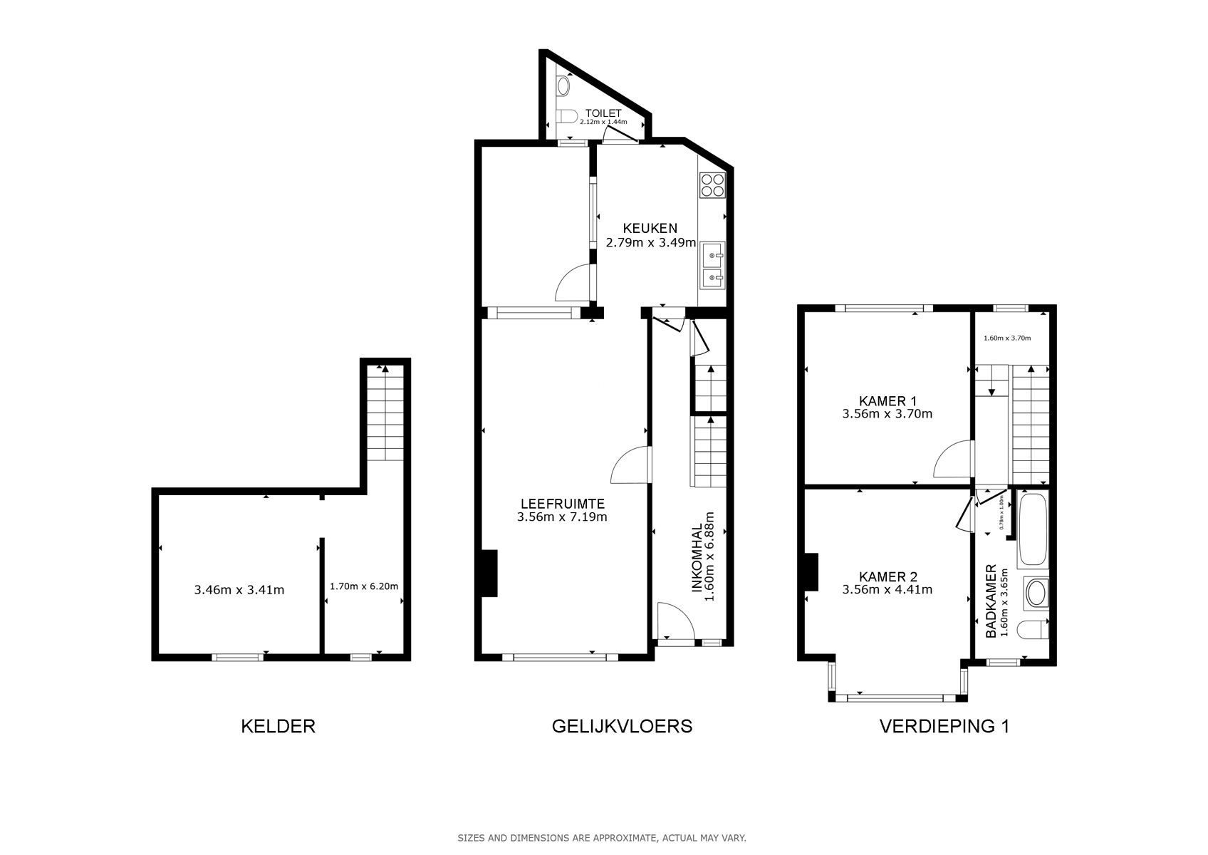 AUTHENTIEKE  2 SLPK INTERBELLUMWONING MET ZONGERICHT TERRAS foto 23
