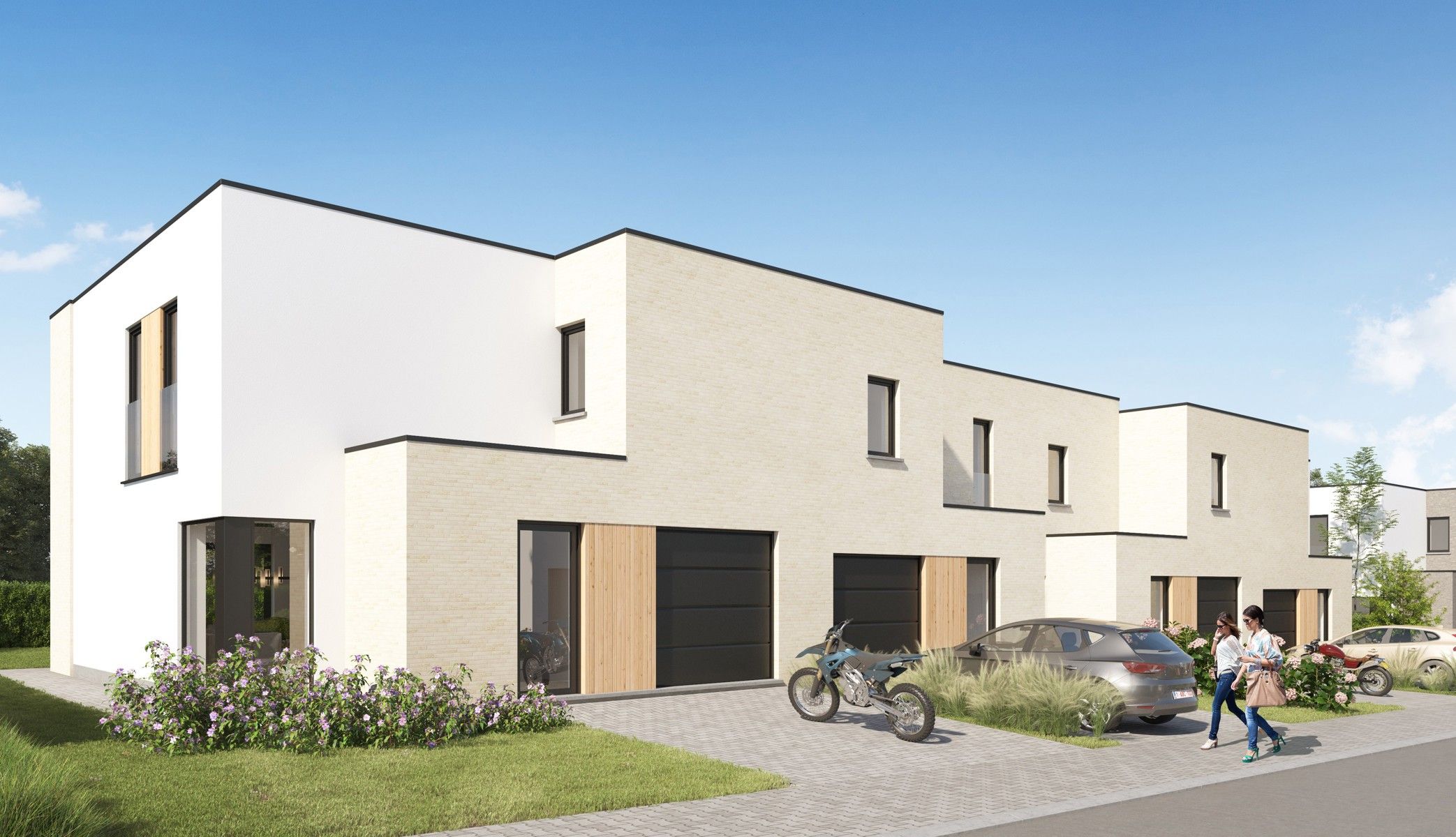 Moderne, halfopen woning foto 14