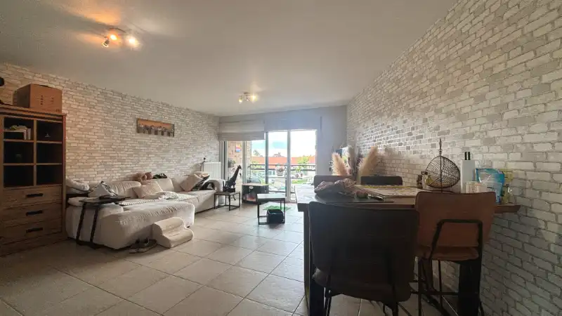 Ruim 2-slaapkamerappartement met Garage en Terras te huur in Lissewege foto 3