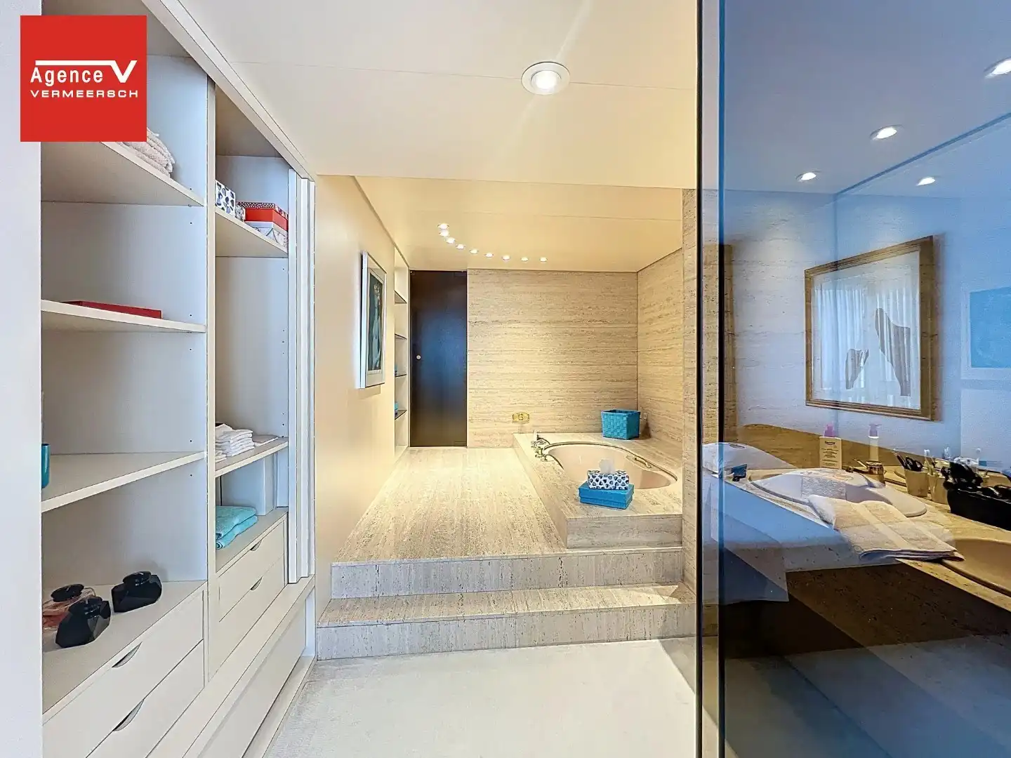 Architecturale penthouse met gevelbrede terrassen voor- én achteraan op tweede lijn van Zee.  foto 19