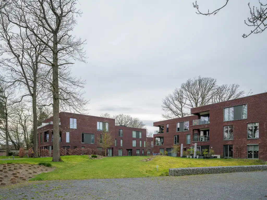 Recent nieuwbouwappartement (BJ 2020) met 2 slaapkamers en een terras in Kalkendorp foto 12