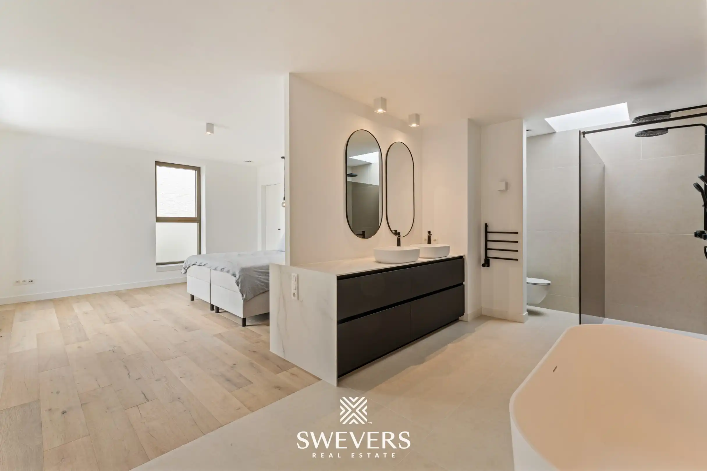 Moderne architectenwoning met hoogwaardige afwerking en zwembad in Paal foto 19