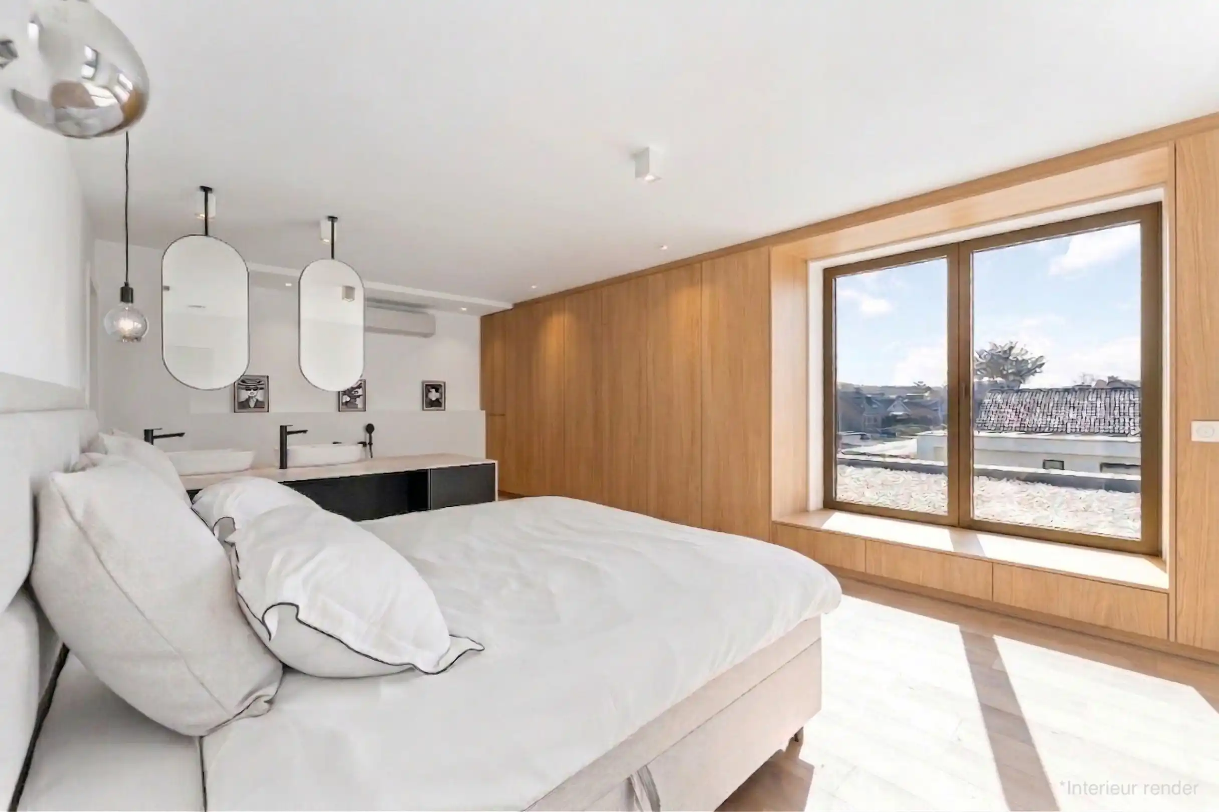 Moderne architectenwoning met hoogwaardige afwerking en zwembad in Paal foto 18