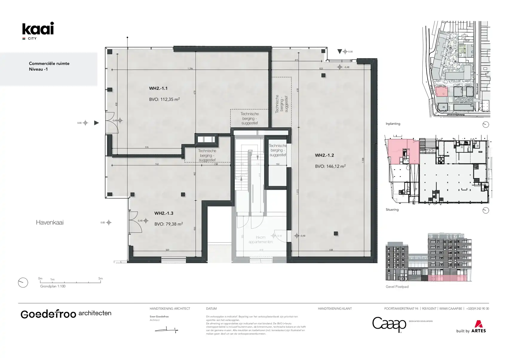 Commerciële nieuwbouwruimtes in prestigieus project !! foto 5