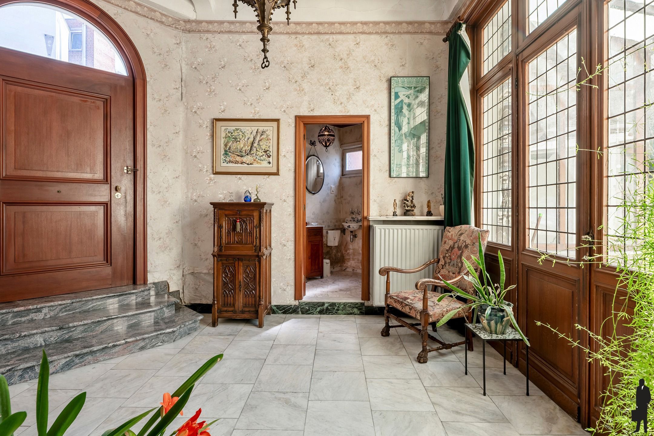 Neoclassicistisch herenhuis aan de stadsrand van Mechelen foto 4