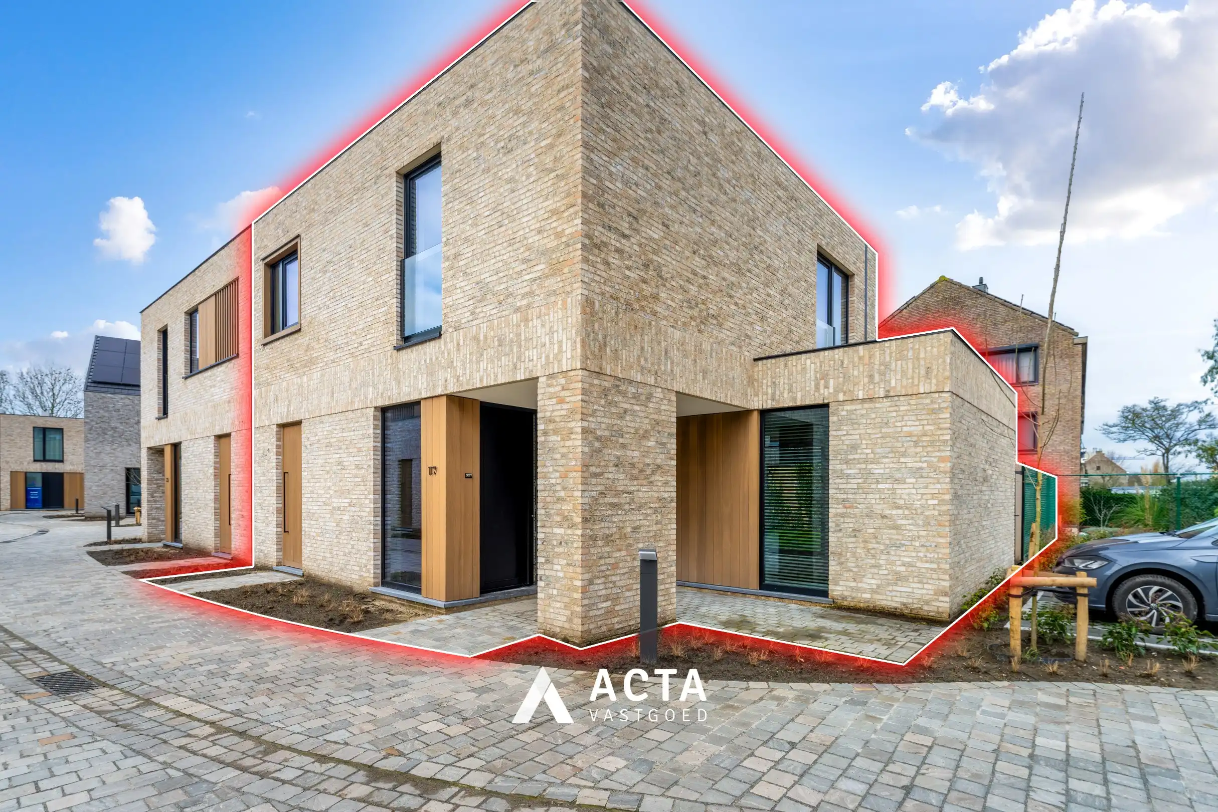 Nieuwbouwwoning met drie slaapkamers en tuin in hartje Mariakerke! foto 21