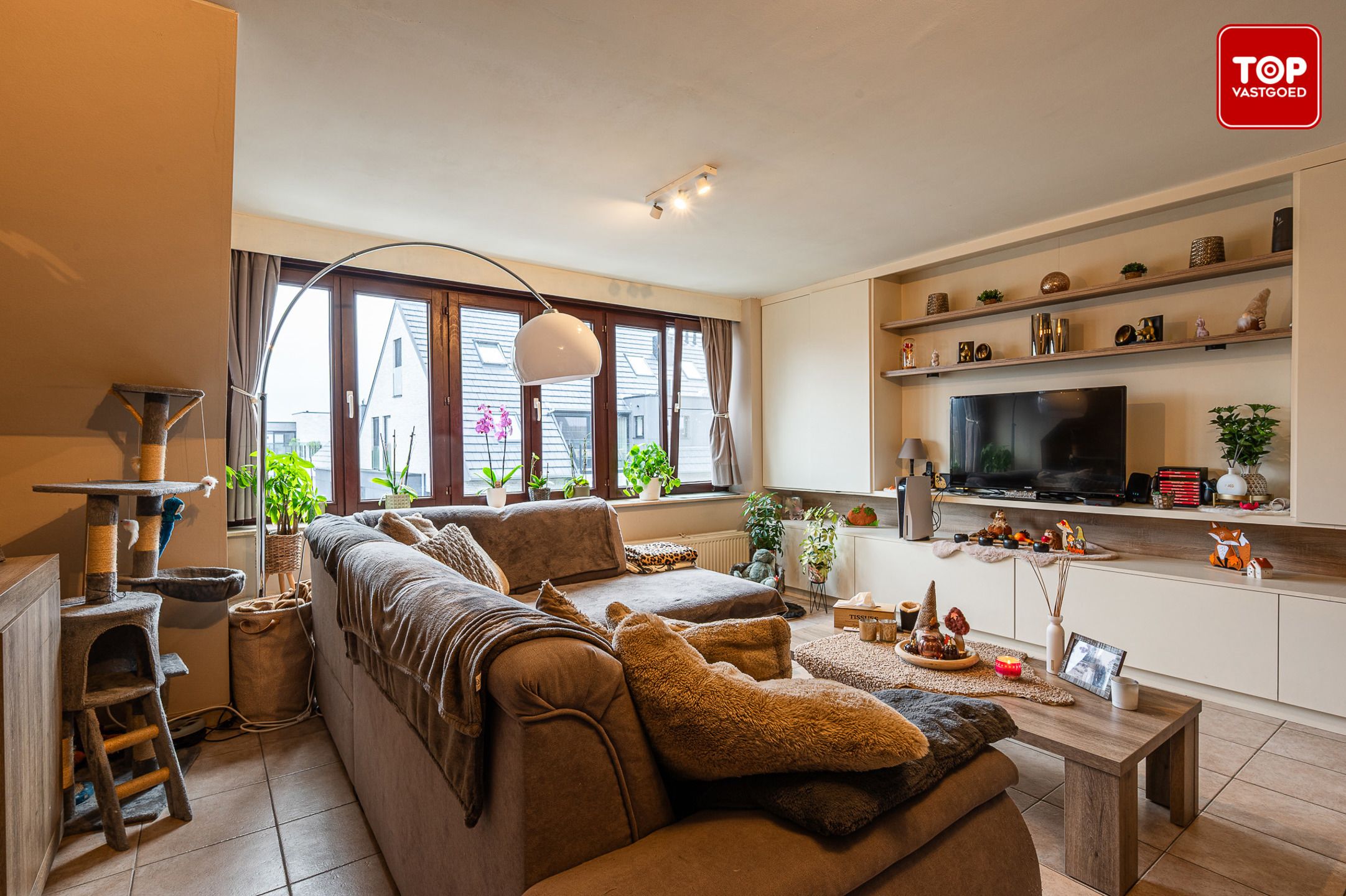 Instapklaar duplexappartement met 2 slaapkamers en garage in centrum Sleidinge foto 4