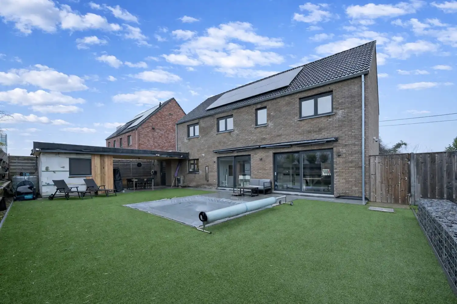 Ruime, energiezuinige gezinswoning met 6 slaapkamers, tuin en zwembad nabij Leuven foto 19