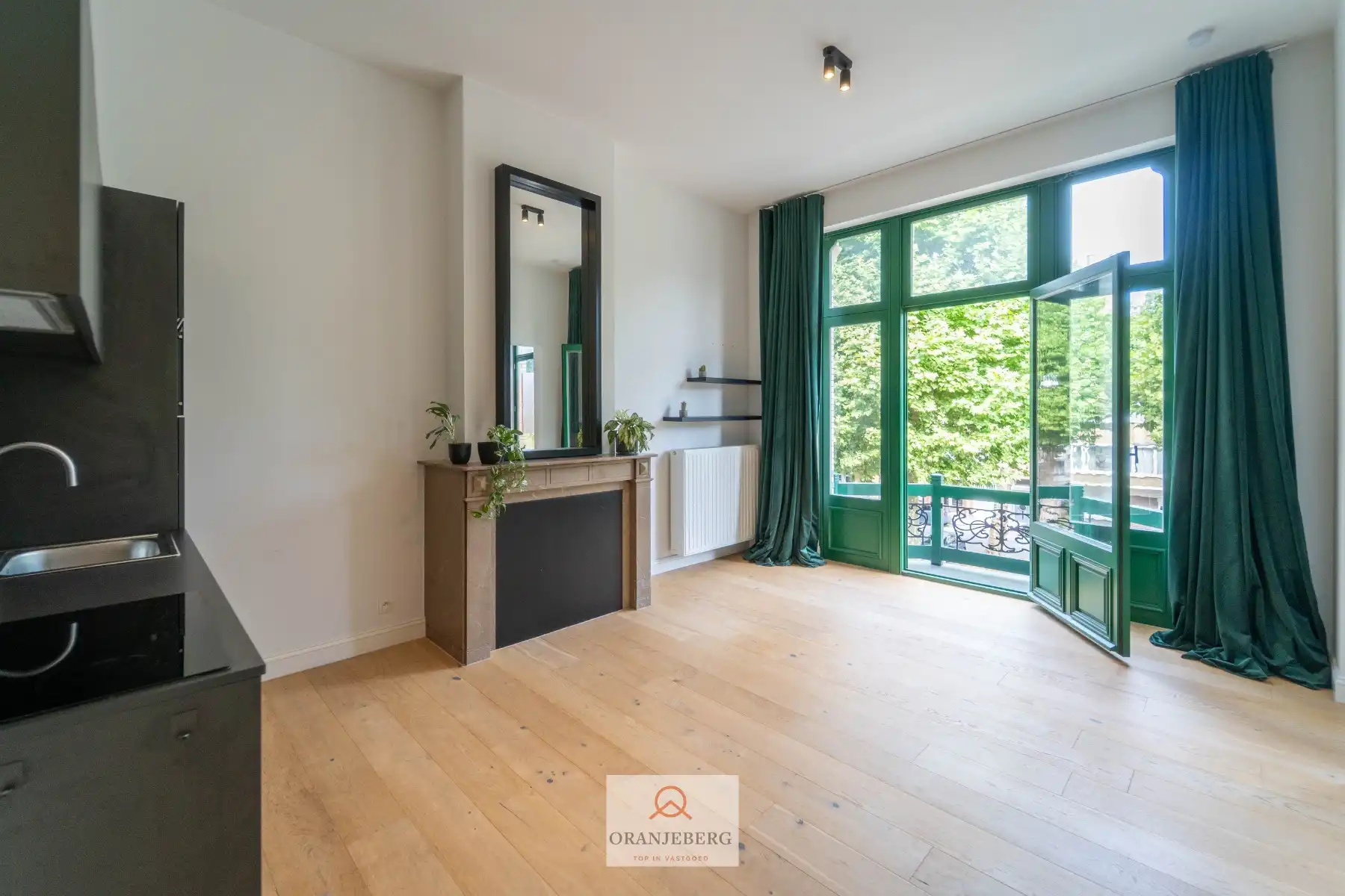 Gerenoveerd 1-slaapkamerappartement in herenhuis tegenover het Citadelpark foto 8