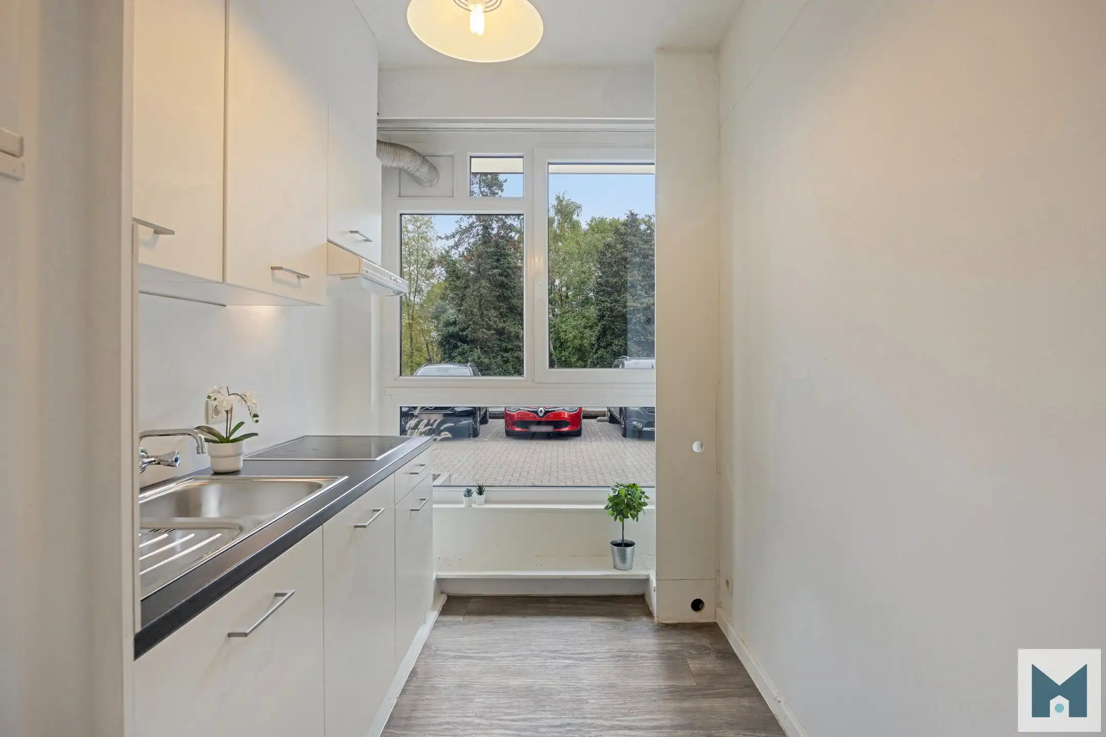 Gelijkvloers appt met 1 slpk en uitzicht op park te Aalst! foto 10