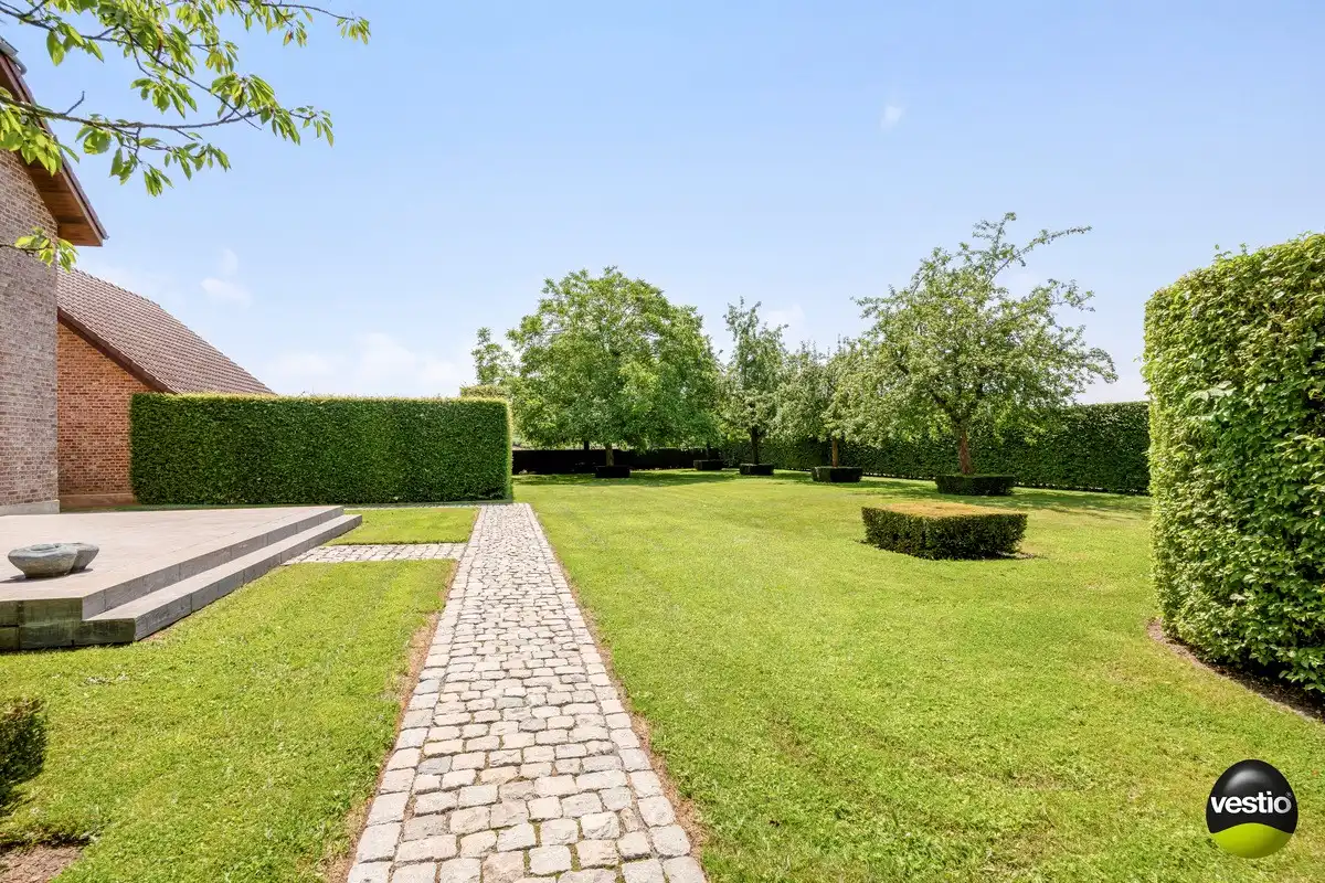 EXCLUSIEVE HOEVE MET MEERDERE WOONGEDEELTES, ATELIER, STALLING en AANPALENDE WEIDE OP CA. 1,6 HECTARE NABIJ DOMEIN NIEUWENHOVEN. foto 55
