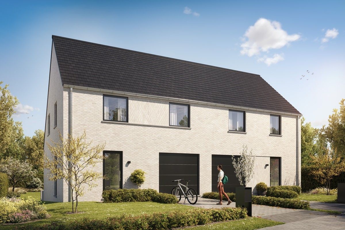 Twee halfopen woningen op ruime percelen in Erpe-Mere foto {{pictureIndex}}