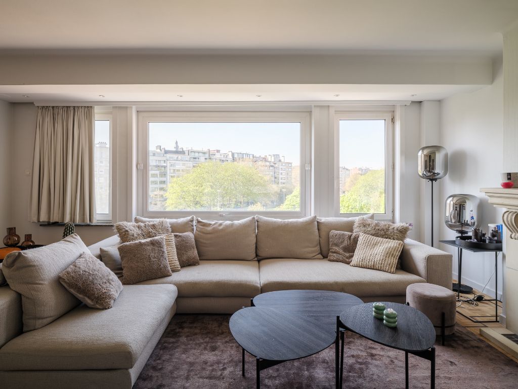 Kwalitatief hoekappartement (BVO 118 m²) met terras en een weids zicht over het Zuidpark en de torens van Gent. foto 4