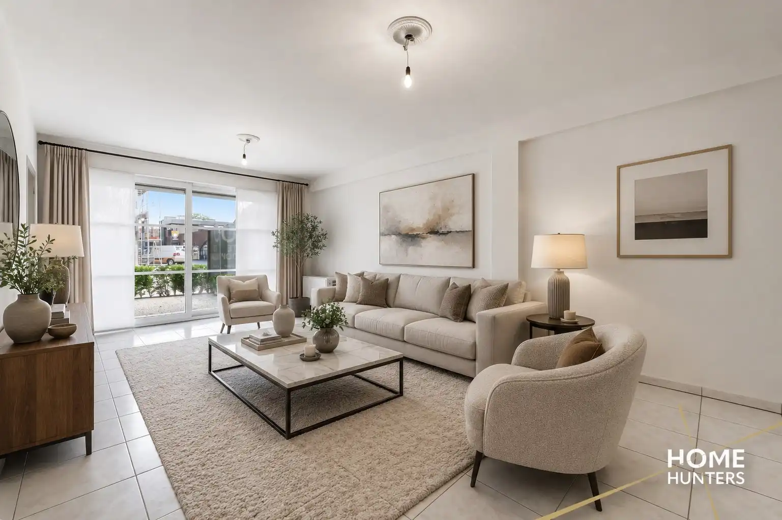 Instapklaar gelijkvloers appartement met 2 slaapkamers en ruime tuin foto 7