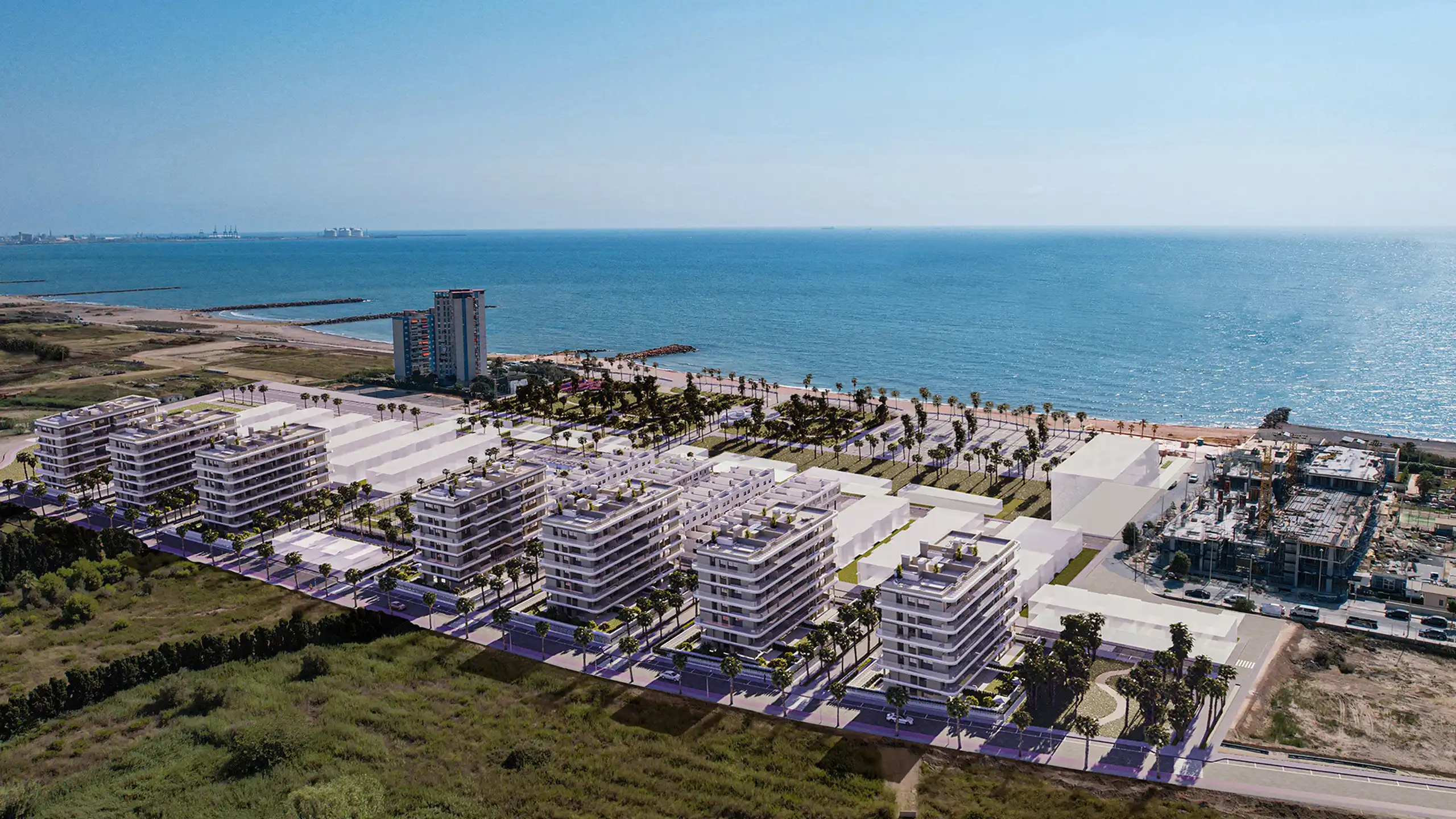 SPANJE - appartementen aan zee 1, 2 of 3 slaapkamers foto {{pictureIndex}}