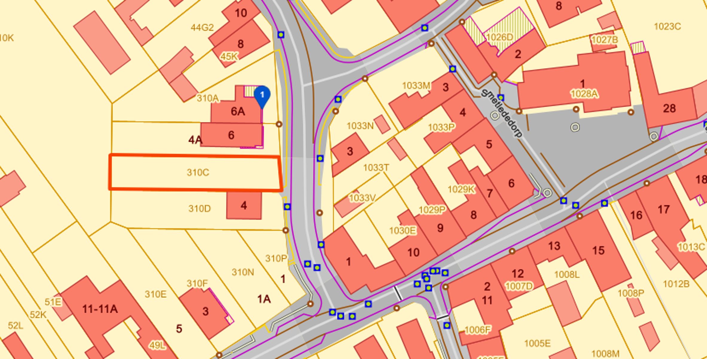 TE KOOP - bouwgrond voor halfopen bebouwing op 500m² foto 5