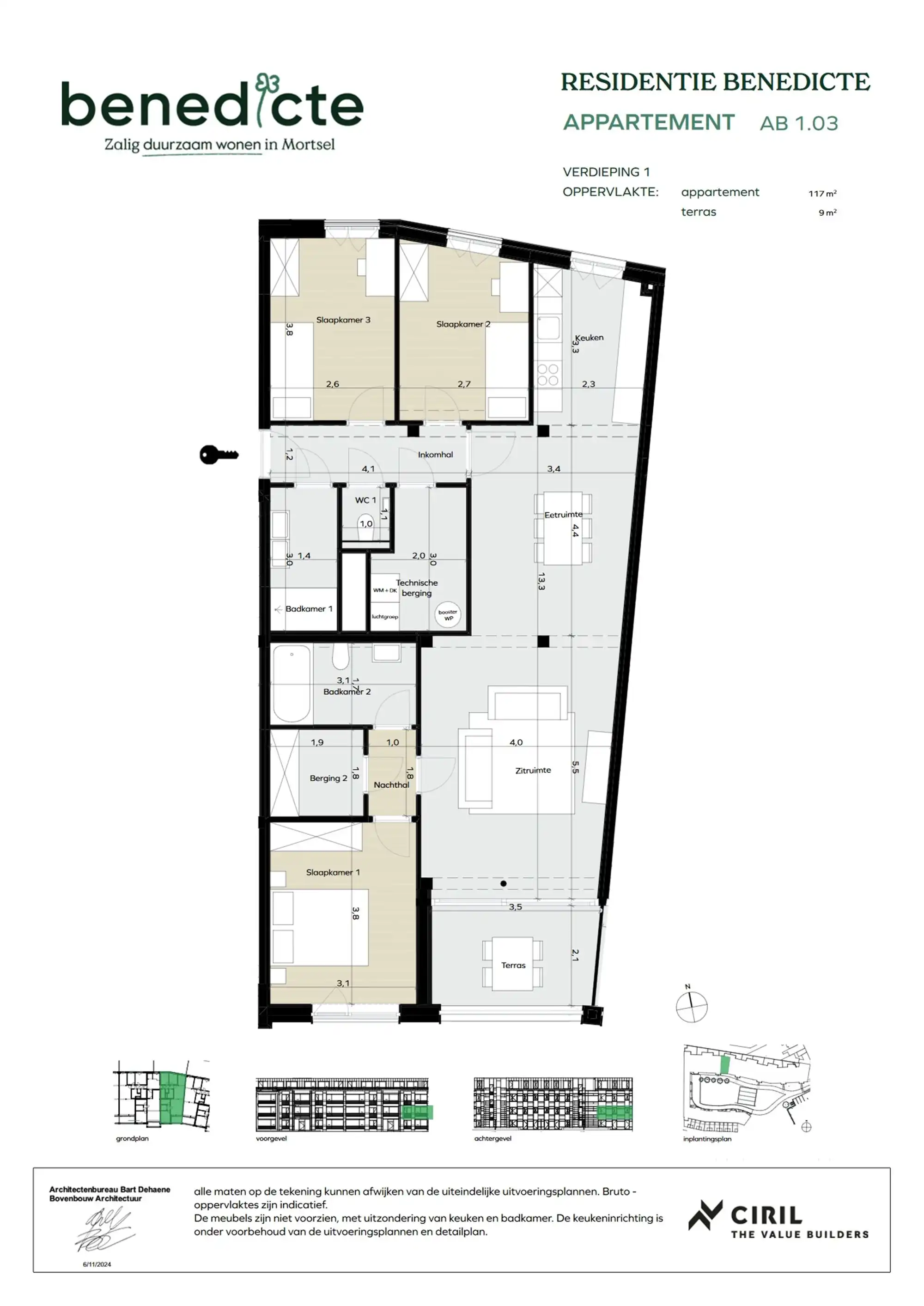 Appartement met terras foto 15